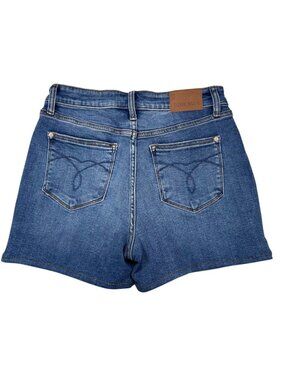 Judy Blue Large Denim Jean Shorts Casual Stretch Blue Coastal